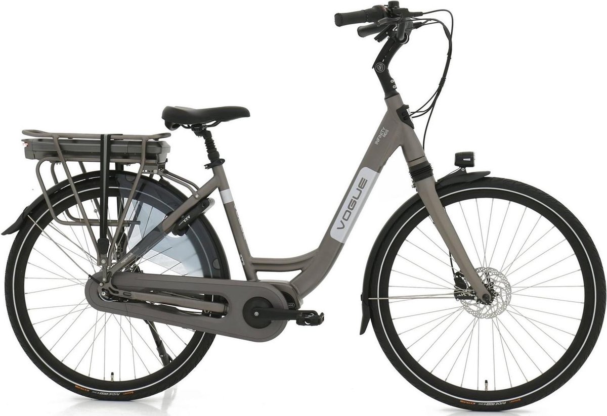 Vogue Infinity Hydraulic - Fiets (elektrisch) - Vrouwen - Grijs - 49 Fiets (elektrisch) kopen online