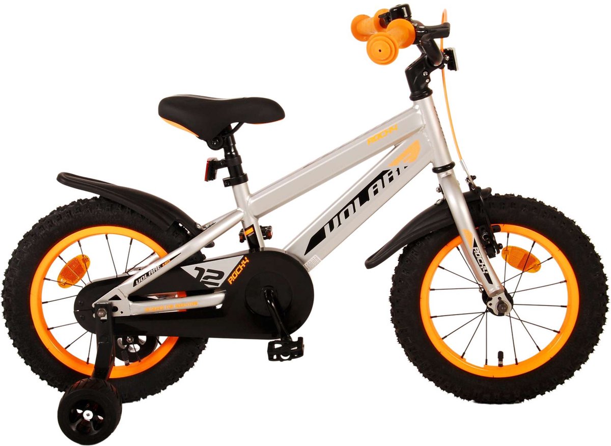 Volare Rocky Kinderfiets - Jongens - 14 inch - Grijs Kinderfiets kopen online