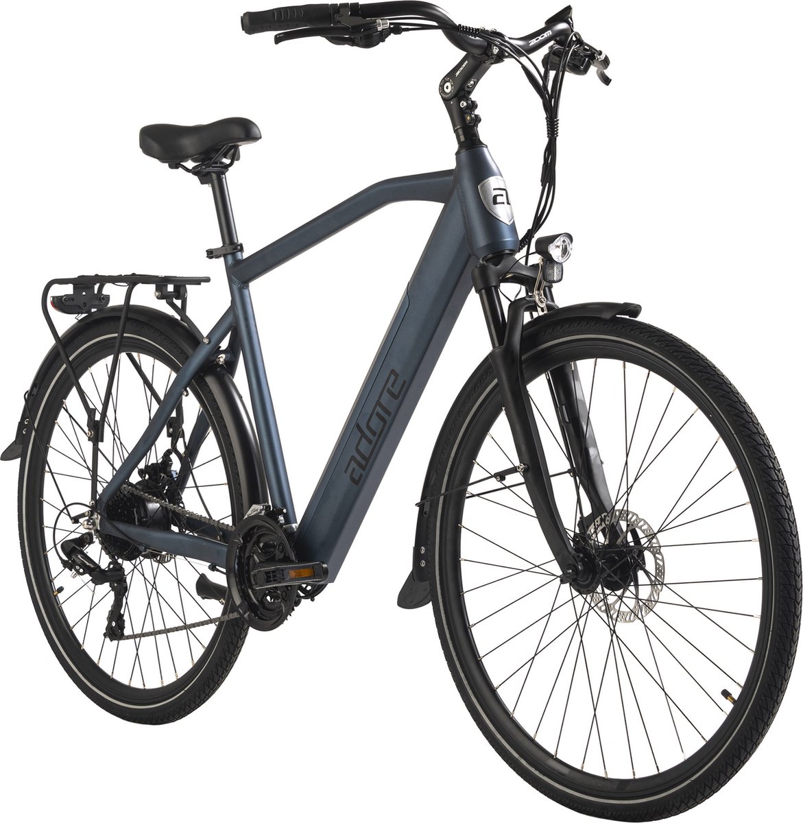 Adore Fiets (elektrisch) ADORE E-Trekkingbike 28" Alu Trekking E-Bike ATR-190 Heckmotor 50NM / 12.8Ah Dunkelblau matt - 53 cm Fiets (elektrisch) kopen online