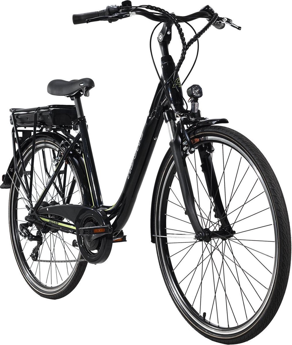 Adore Fiets (elektrisch) E-Bike 28" Adore Versailles zwart-groen - 48 Fiets (elektrisch) kopen online