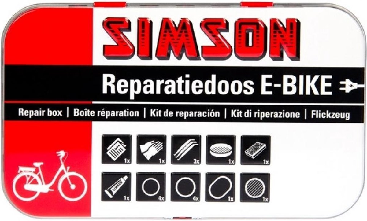 bandenreparatiedoos simson e bike