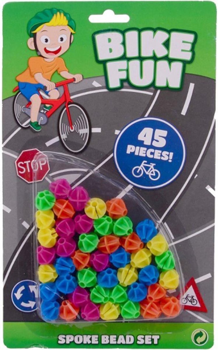 Bike Fun - Spaakkralen - Fiets - Wielen - Spaken - Kinderen - Felle kleuren - Kleurrijk - Fiets accessoire - Veiligheid - Zichtbaarheid - Kinderfiets - Cadeau Kinderfiets kopen online