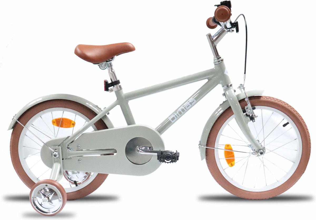 Bimas Maxi Jongensfiets 16 inch Pastel Green Kinderfiets kopen online