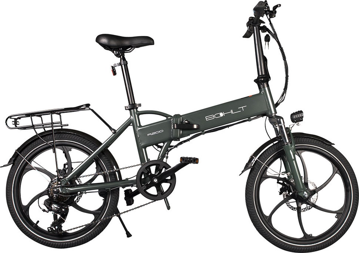 Bohlt R200 groen elektrische vouwfiets Fiets (elektrisch) kopen online