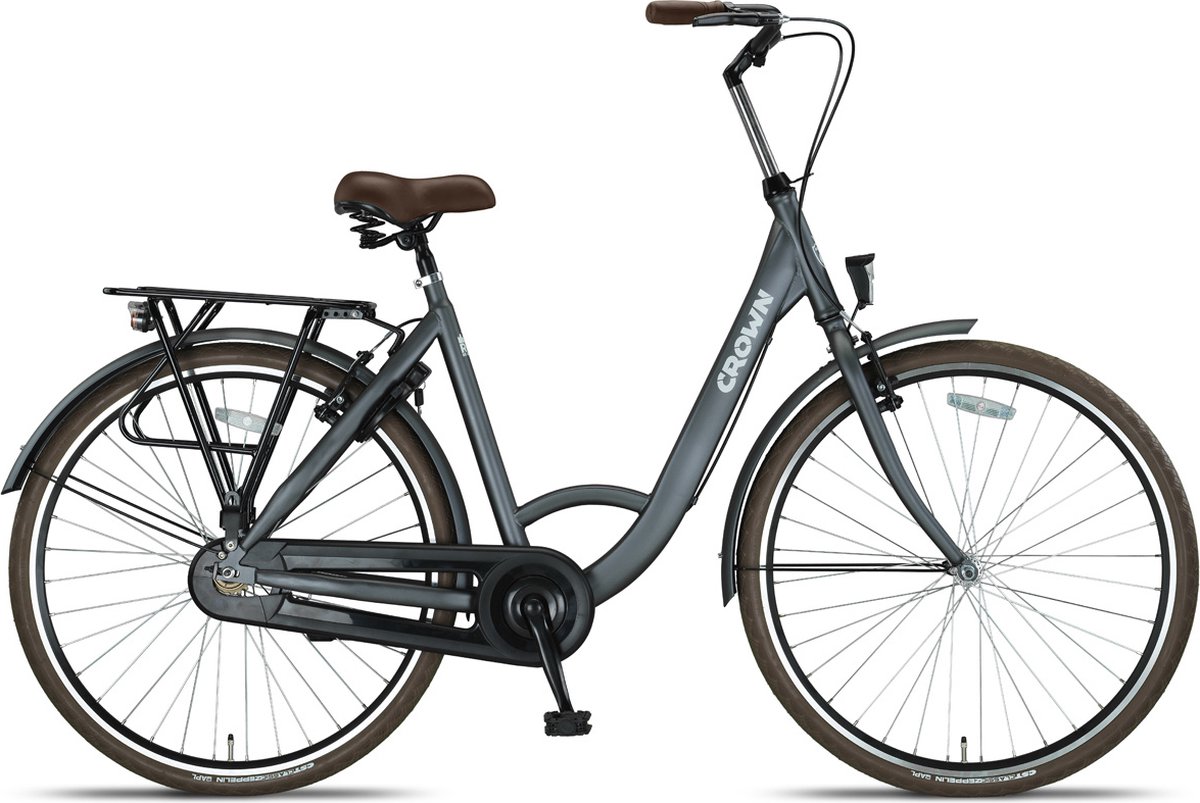 Crown Rio Damesfiets 28 inch 53cm Gray Fiets kopen online