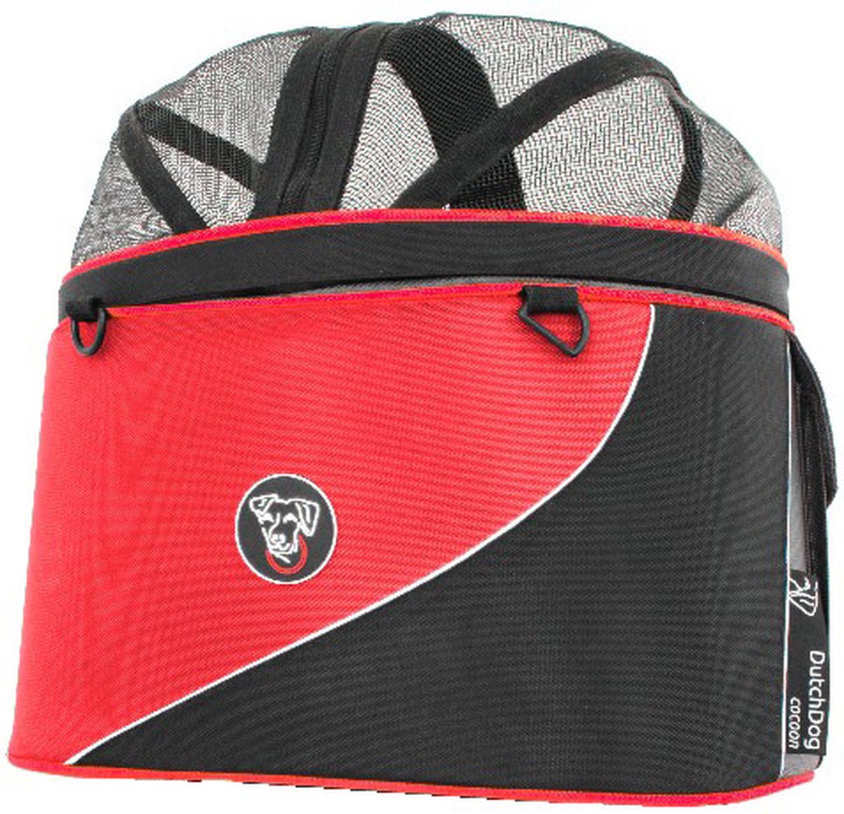 dutchdog doggyride cocoon carrying basket xxl red