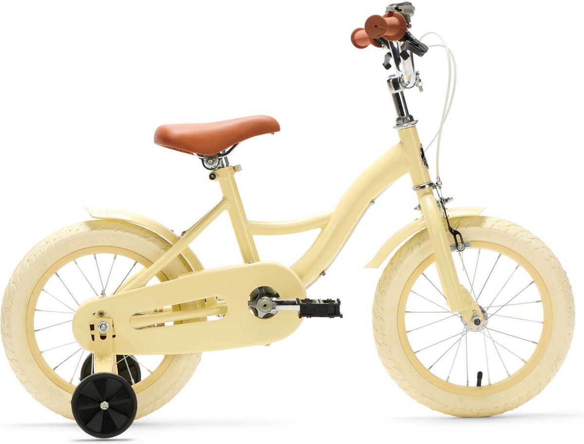 Generation Blanco 14 inch Beige – Handremmen – Kinderfiets Kinderfiets kopen online