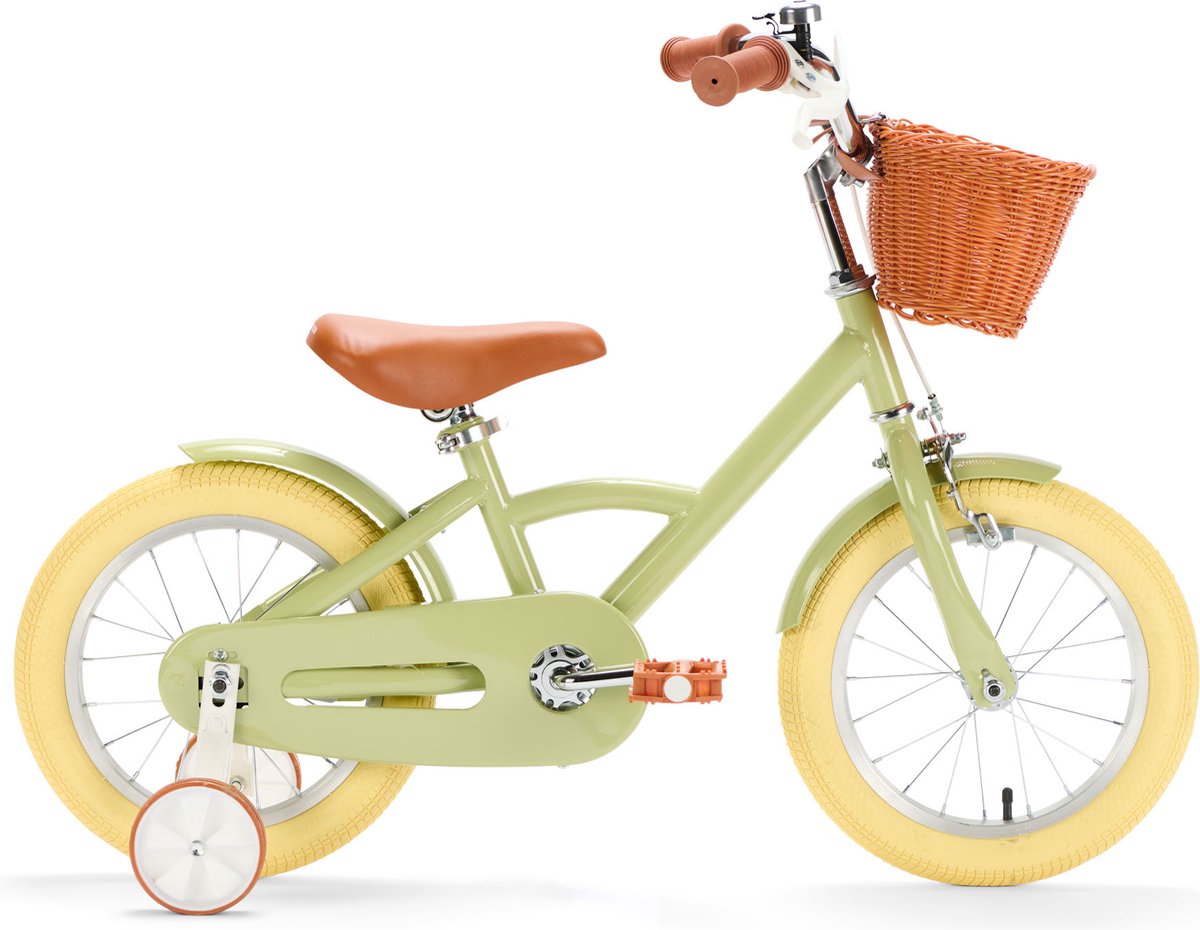 Generation Classic 14 inch Olijfgroen – Kinderfiets Kinderfiets kopen online