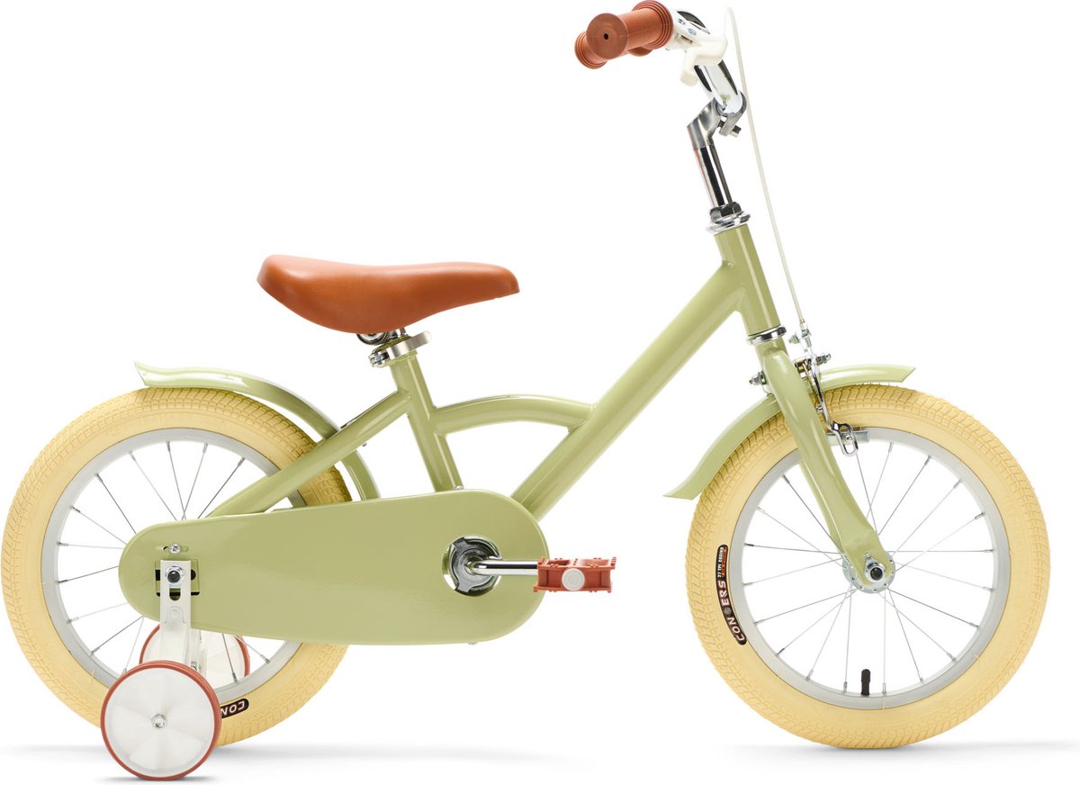 Generation Classico 14 inch olijfgroen – Kinderfiets Kinderfiets kopen online