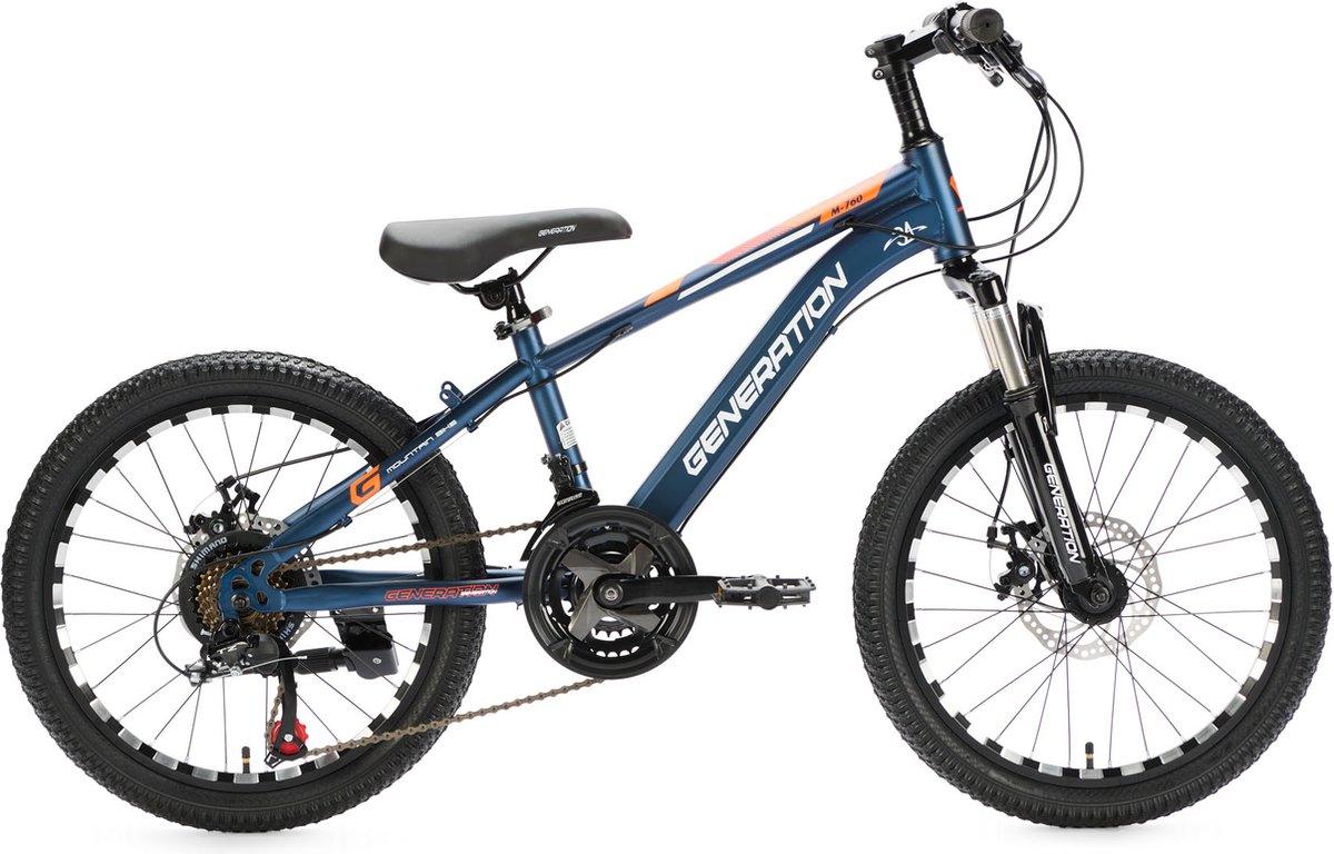 Generation M-760 mountainbike 20 inch - Blauw Kinderfiets kopen online