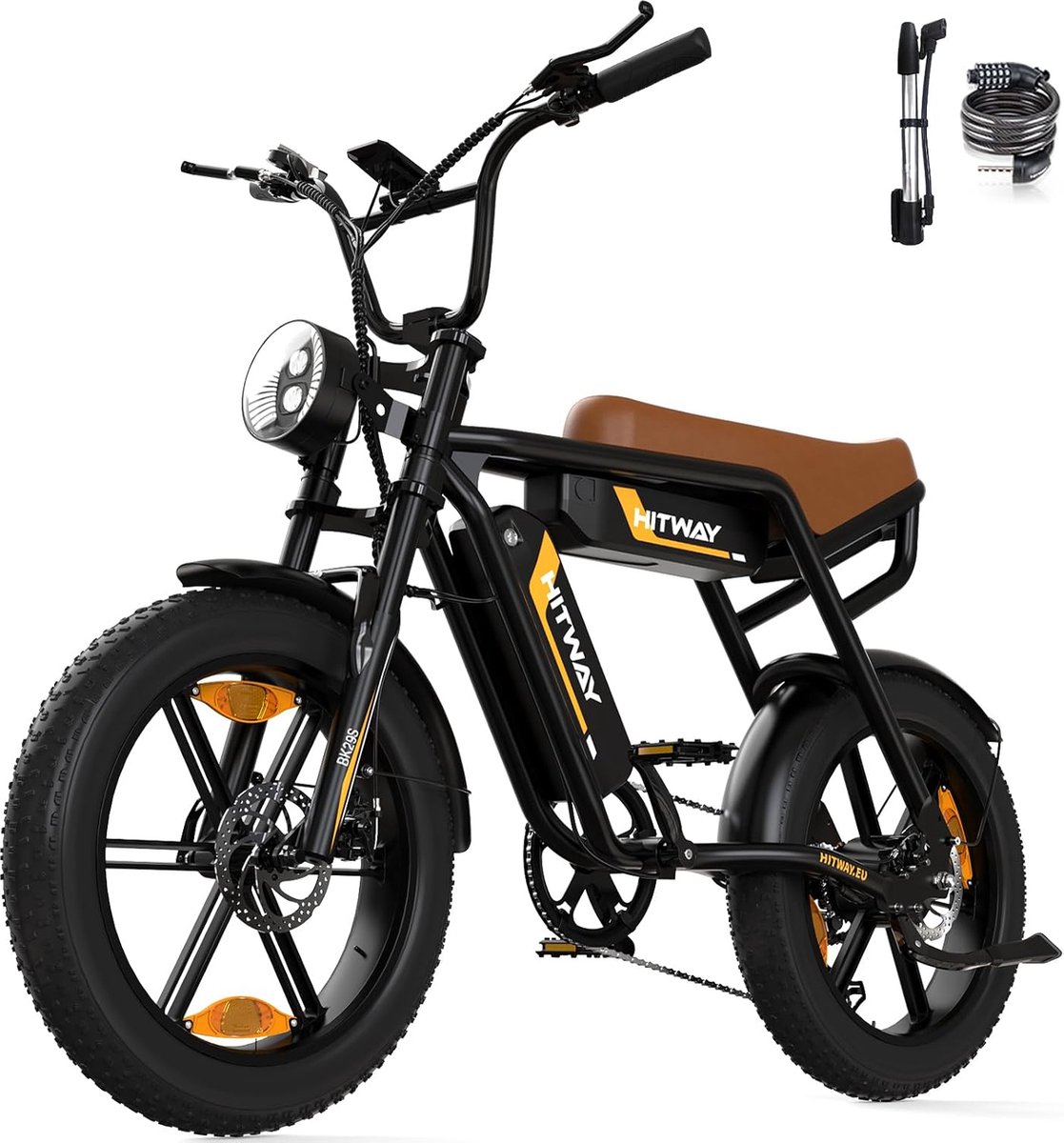 hitway elektrische fiets bk29s 20 4 0 inch fatbike twee afneembare 48v 13ah lithium batterij mountain snow ebike met ip54 waterdicht city commuter e bike met 250w motor 7 versnellingen