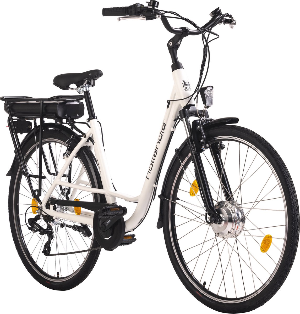 Hollandia Fiets (elektrisch) E-stadsfiets dames Hollandia Zagon 28'' 6 versnellingen - 48 cm Fiets (elektrisch) kopen online