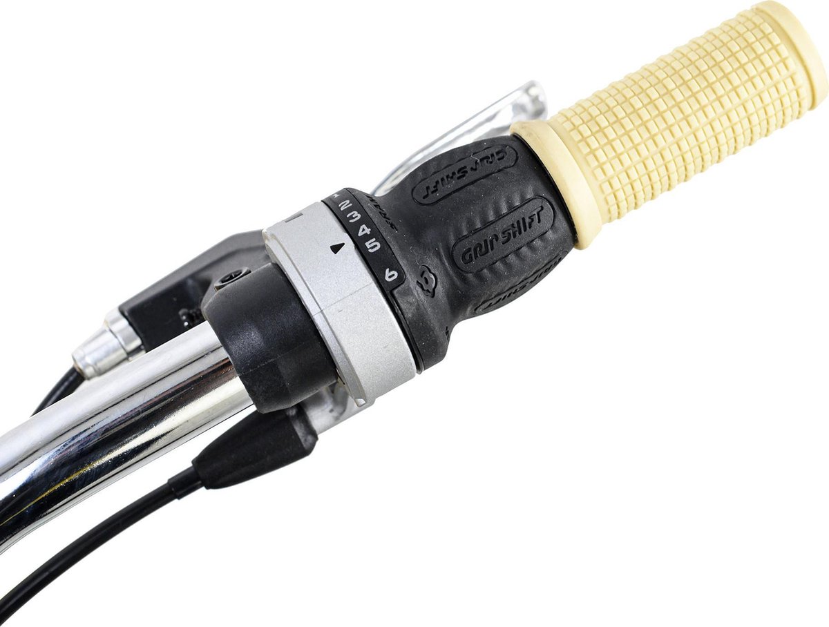 ks cycling fiets stadsfiets 6 versnellingen cantaloupe 28 inch wit 48 cm