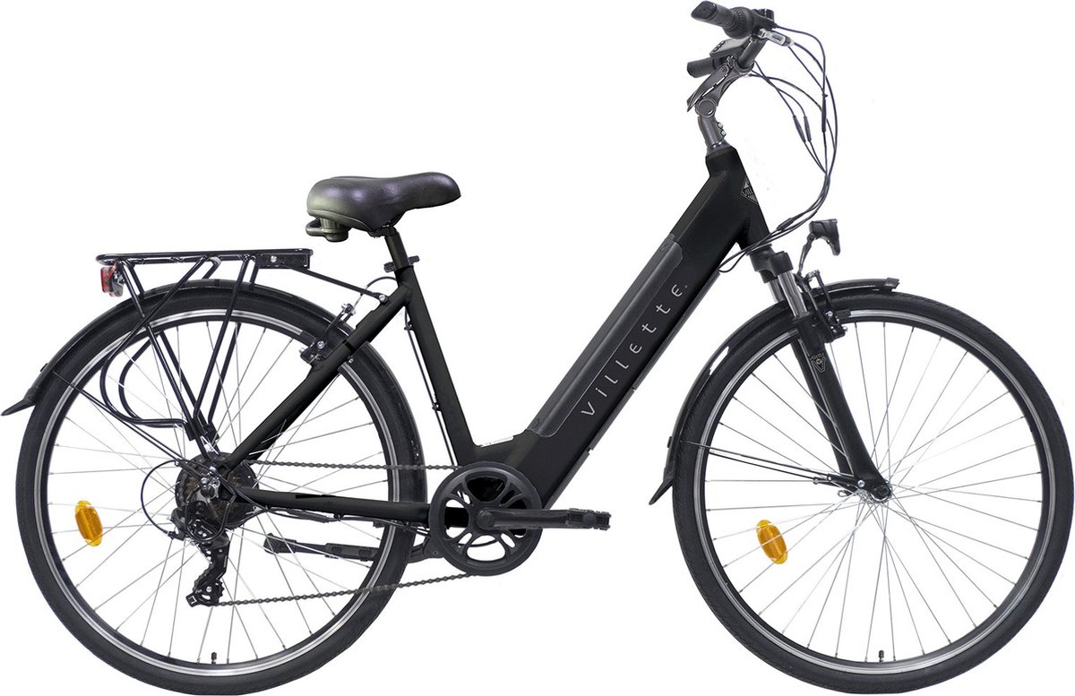 L' Amant Eco, elektrische damesfiets, 7sp, 10.4Ah, model 2023, zwart Fiets (elektrisch) kopen online