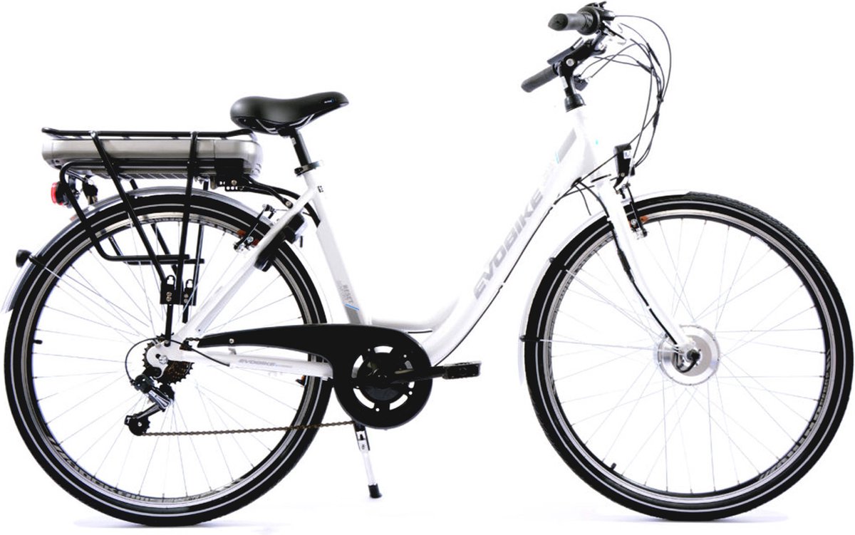 Minerva Estrel Elektrische Fiets - E-bike 28 Inch - 49 cm Damesfiets - 7 Versnellingen - V-Brakes - Wit Fiets (elektrisch) kopen online