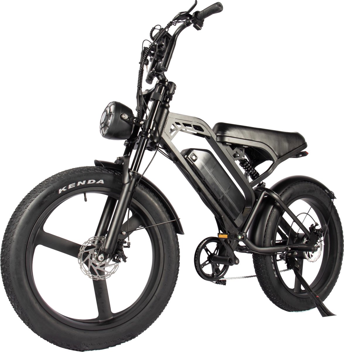 ninryde v20 pro max fatbike 250w 4 0 x 24 inch banden 15ah zwart