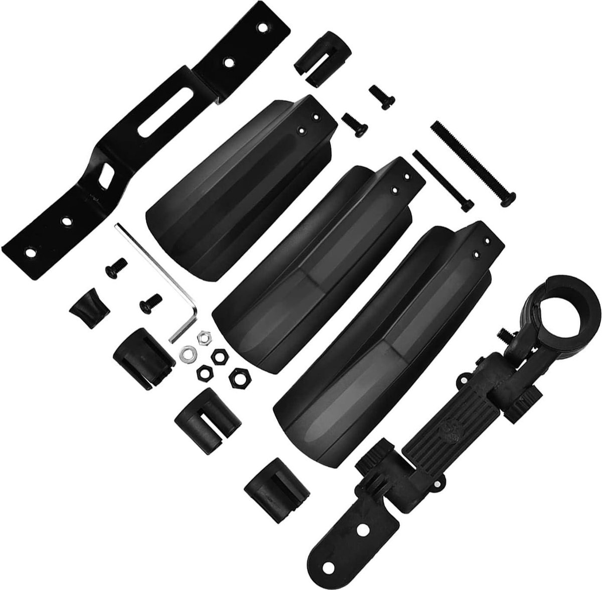 outdoor cycling super wide quick release front rear mudguard for mountain bike fat tire bike mudguards