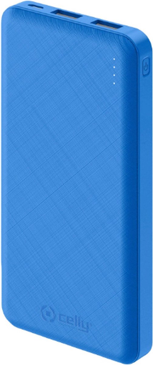 powerbank energy 10000 blauw celly