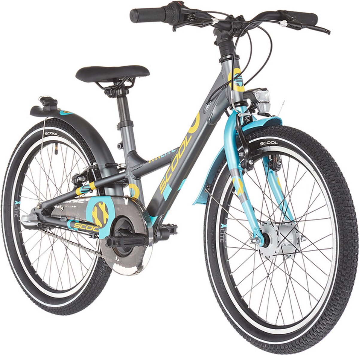 s cool xxlite alloy 20 3 s kinderen grijs
