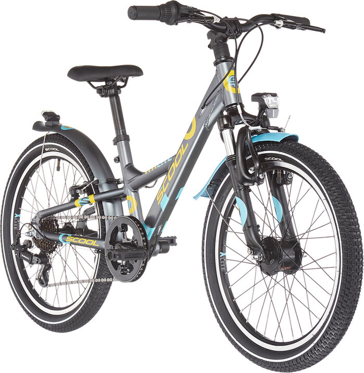 s cool xxlite alloy 20 7 s kinderen grijs