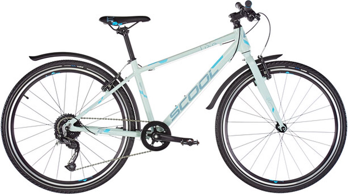 Scool liXe 26 inch 9 versnellingen RH31 - Licht Blauw Fiets kopen online