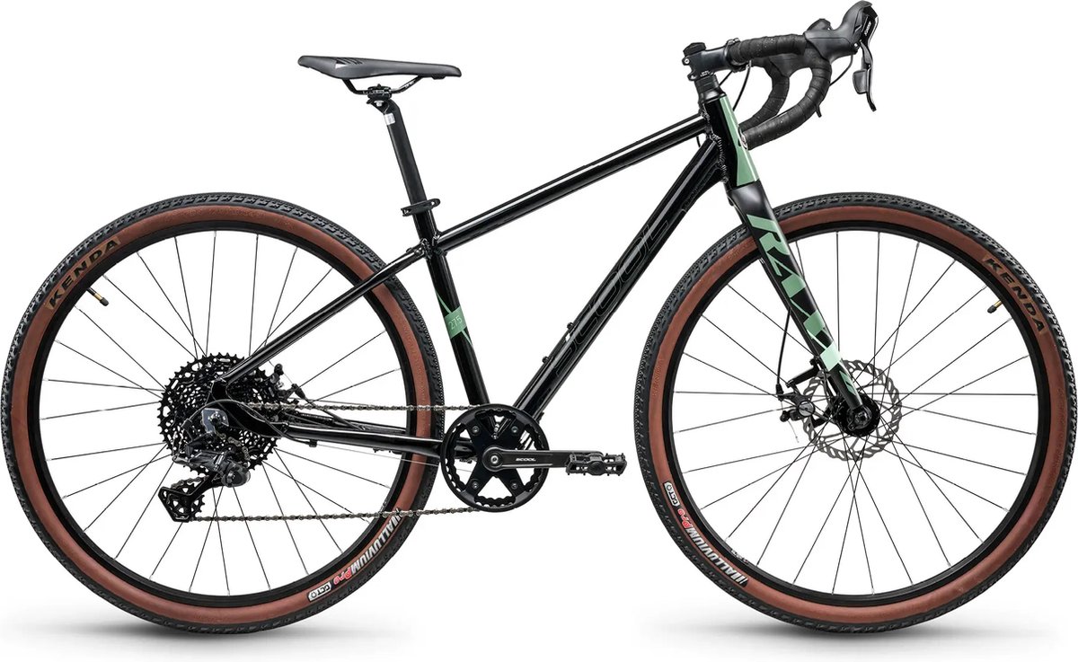 scool rax xg 27 5 inch gravel bike zwart olijf