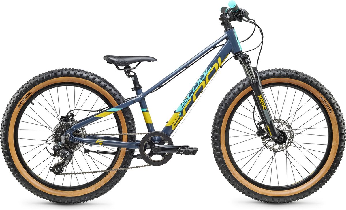 Scool Xroc plus 24 inch 8 versnellingen - Aqua Fiets kopen online