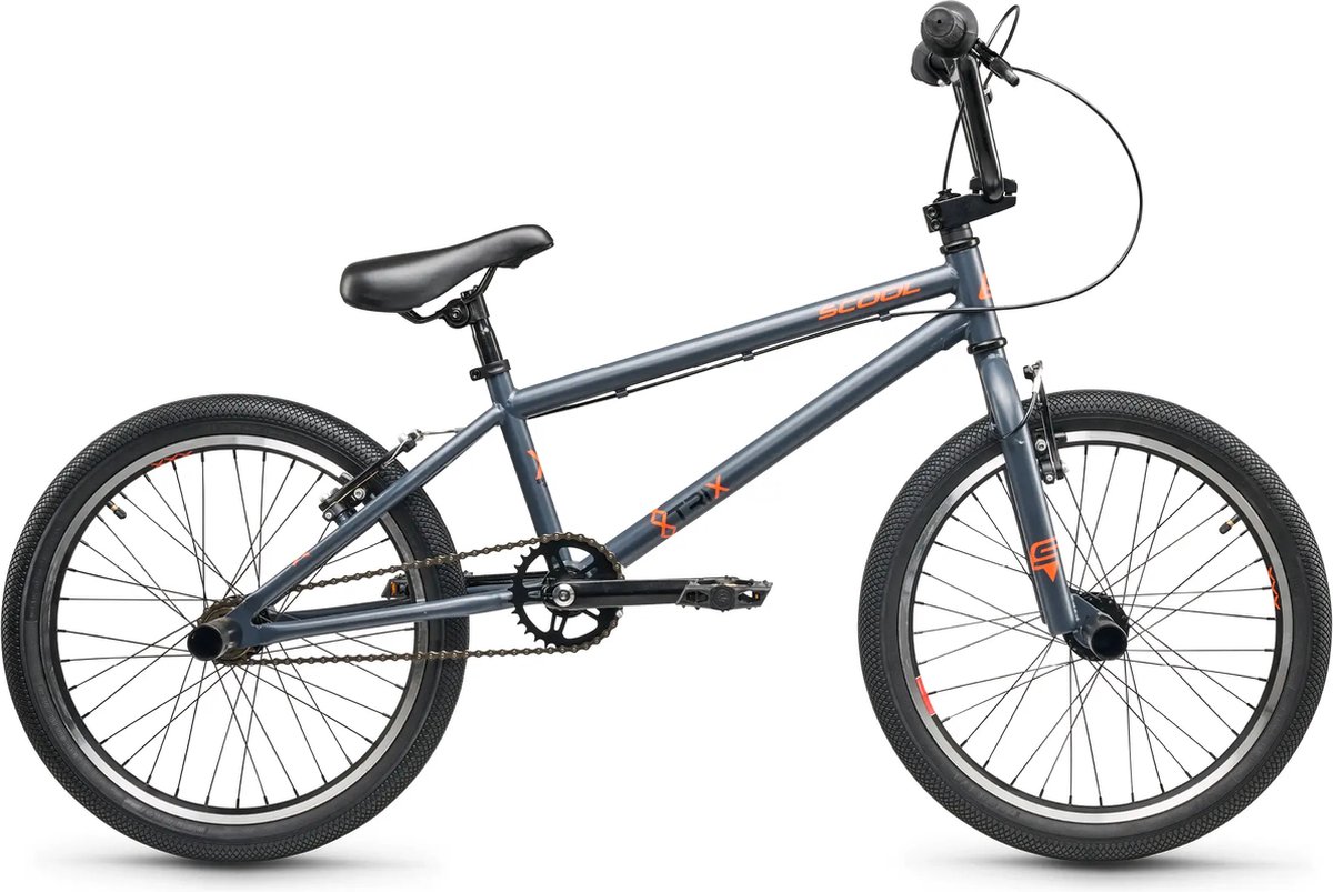 Scool XtriX 20 20 inch 1 speed BMX Grijs Fiets kopen online