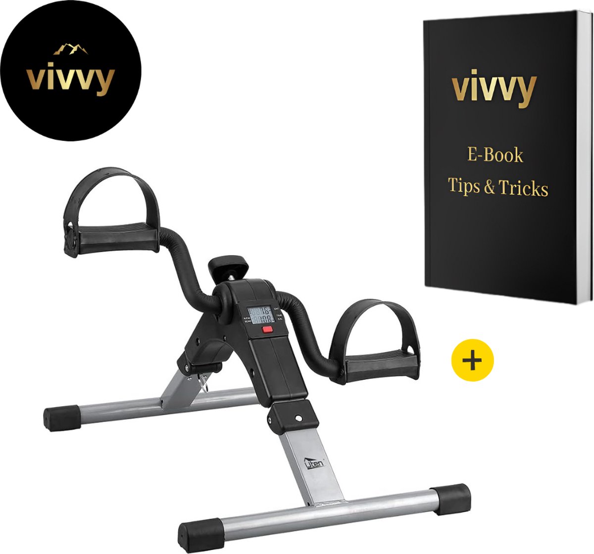 Stoelfiets 2 In 1 - Deskbike Opvouwbaar - Bureaufiets Verstelbaar - 100% Tevredenheidsgarantie - Incl. Display Met Calorieën Tracker Fiets kopen online