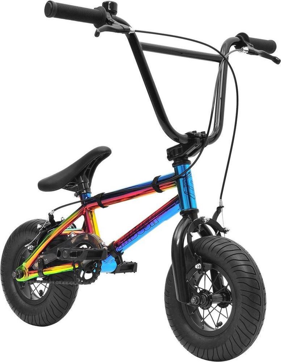 Sullivan Mini BMX met 10" wielen & microversnelling - leeftijd 6-16 - neo/zwart Kinderfiets kopen online