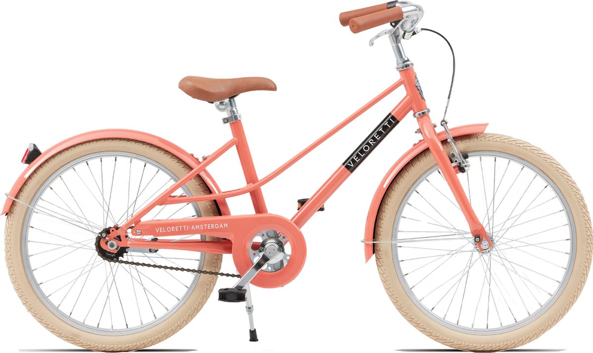 Veloretti Junior Kinderfiets - 20 inch - Roze - 5-8 jaar Kinderfiets kopen online