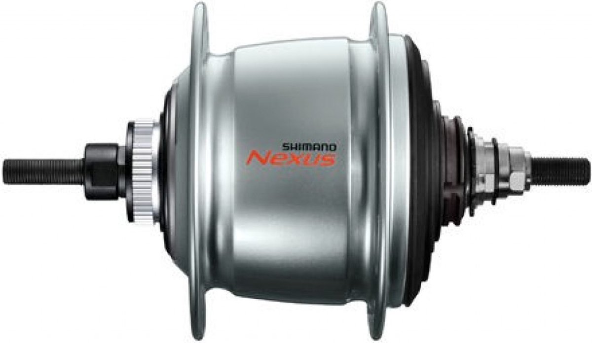 versnellingsnaaf shimano nexus 8 sg c6001 voor schijfrem 36 gaats zilver