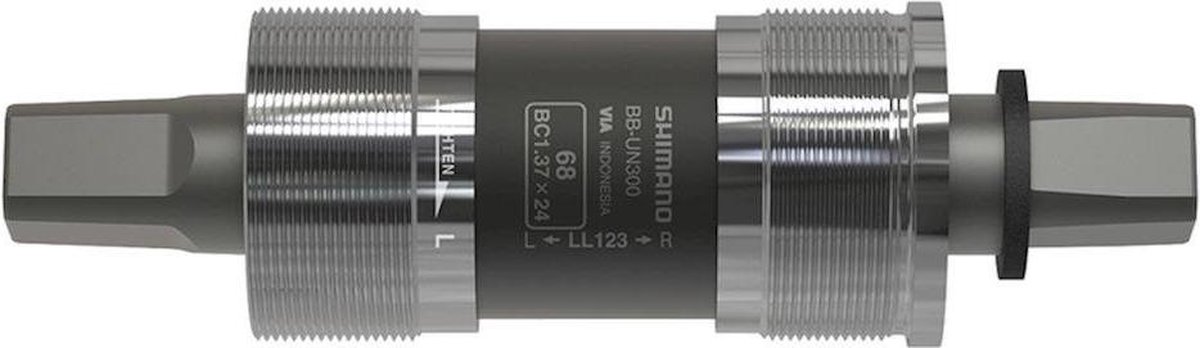 vierkante trapas shimano bb un300 68mm 107mm