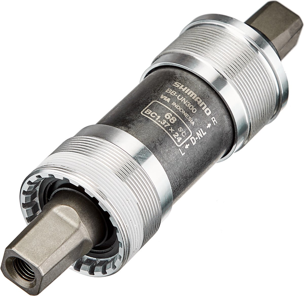 vierkante trapas shimano bb un300 68mm 122mm