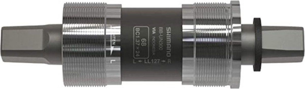 vierkante trapas shimano bb un300 68mm 123mm