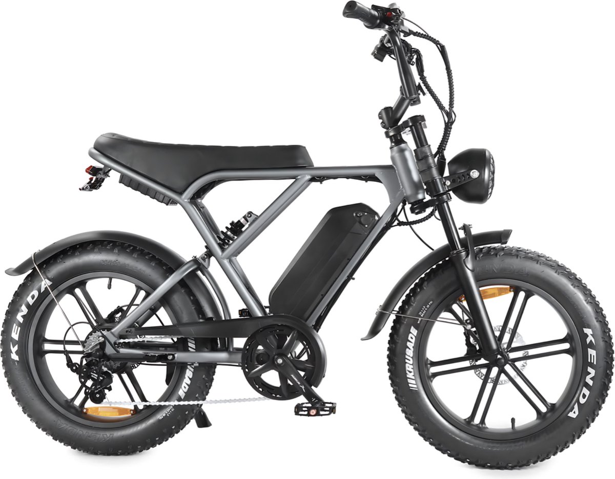 Vilolux® Fatbike electrisch - Fatbike H9 PRO - Legaal - Rijklaar - Niet opvoerbare fatbikes - 2 Jaar garantie - Telefoontasje - Hydraulische remmen - Alarm - Space Grey Fiets (elektrisch) kopen online
