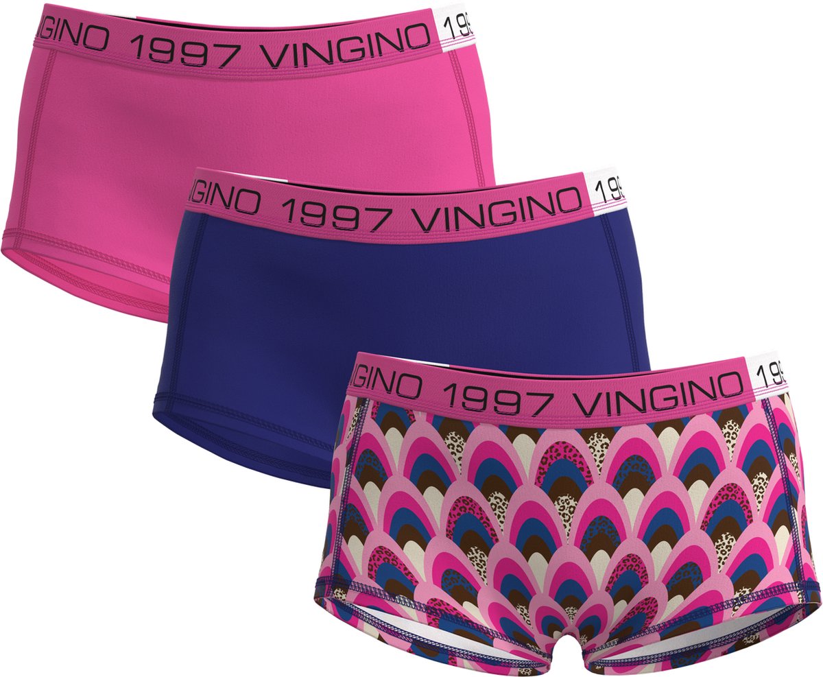 Vingino G231-7 RETRO 3PACK Meisjes Onderbroek - Maat 158/164 Kinderfiets kopen online