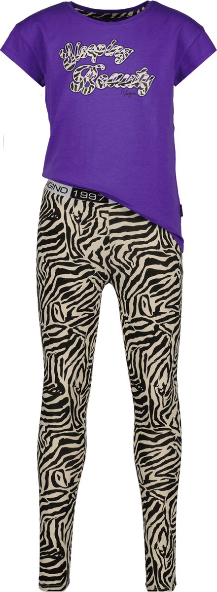 vingino meisjes pyjama wendy paars