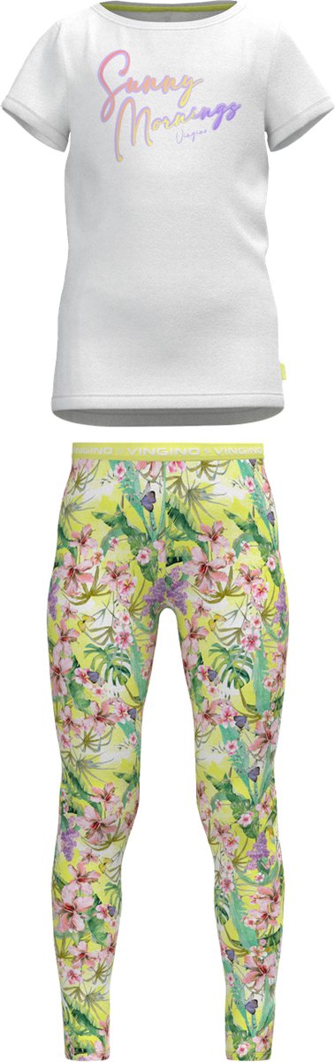 vingino pyjama wencke meisjes pyjamaset maat 110 116