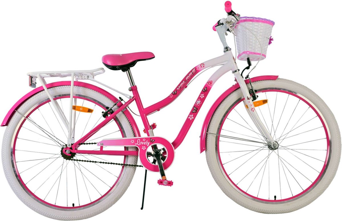 Volare Lovely Kinderfiets - Meisjes - 26 inch - Roze Kinderfiets kopen online