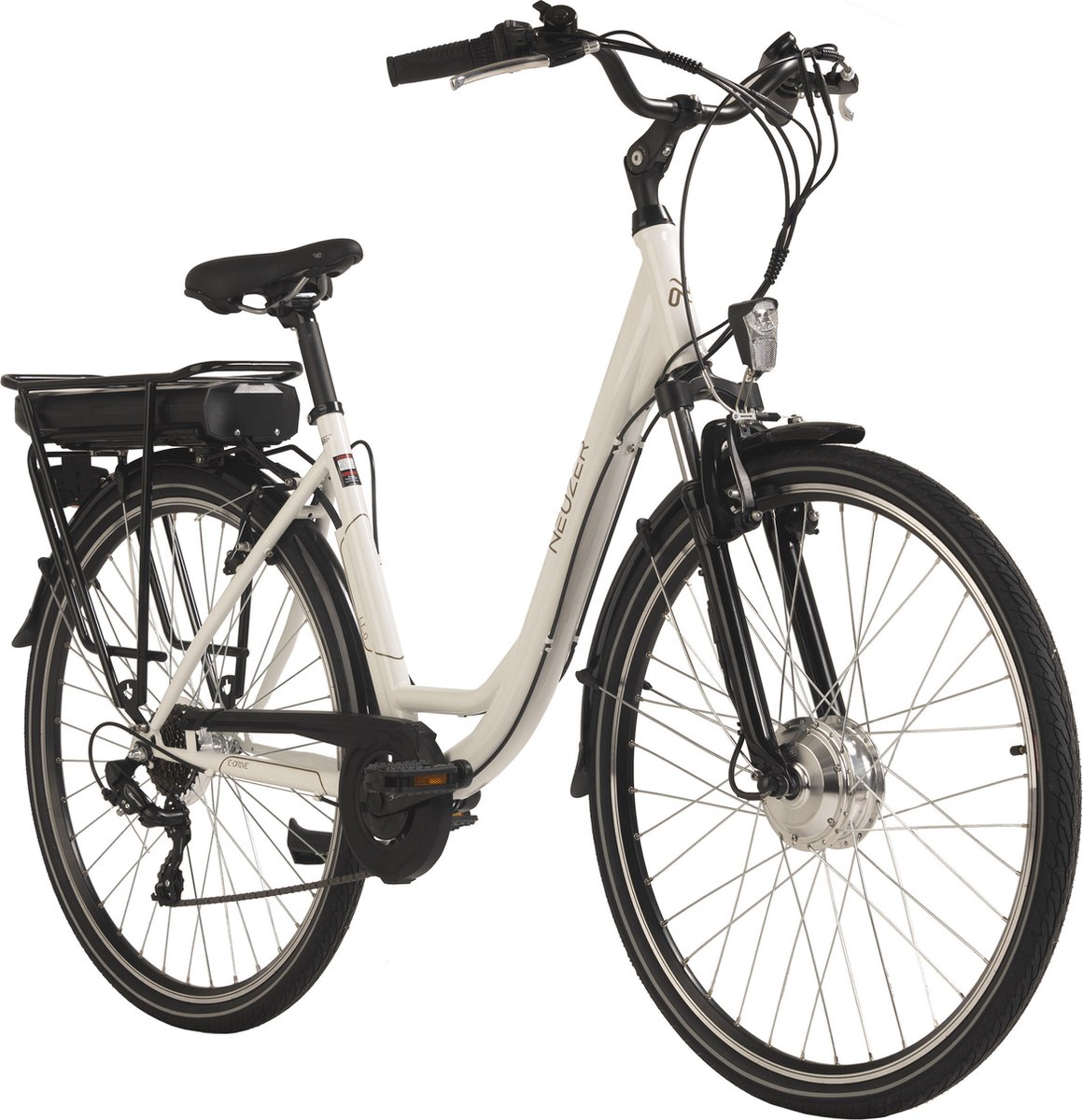 Adore Fiets (elektrisch) E-stadsfiets dames Hollandia Lido 28'' e-bike 7 versnellingen wit - 49 cm Fiets (elektrisch) kopen online