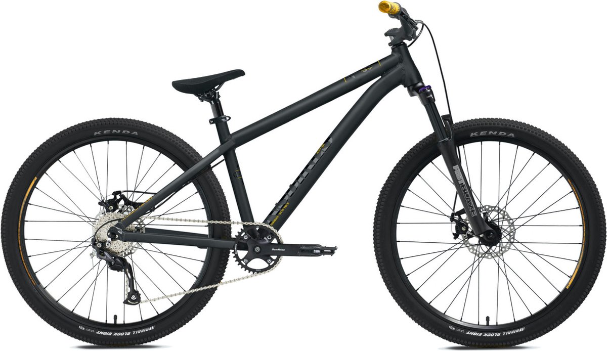 clash 26 funbike zwart
