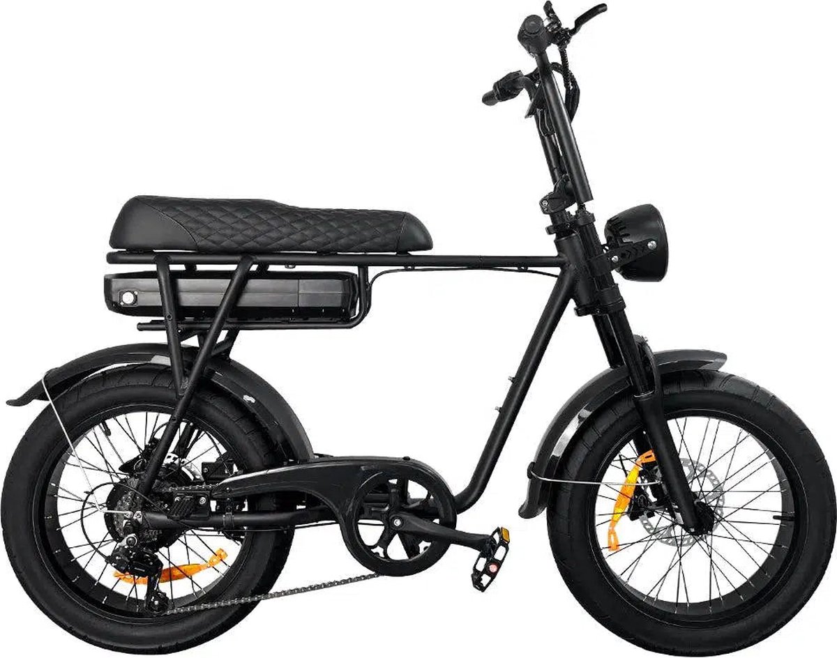 EB2 - Fatbike - Zwart - 250W - Elektrische Fatbike Fiets (elektrisch) kopen online