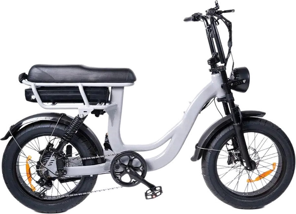 EB8 - Fatbike - Grijs - 250W - Elektrische Fatbike Fiets (elektrisch) kopen online