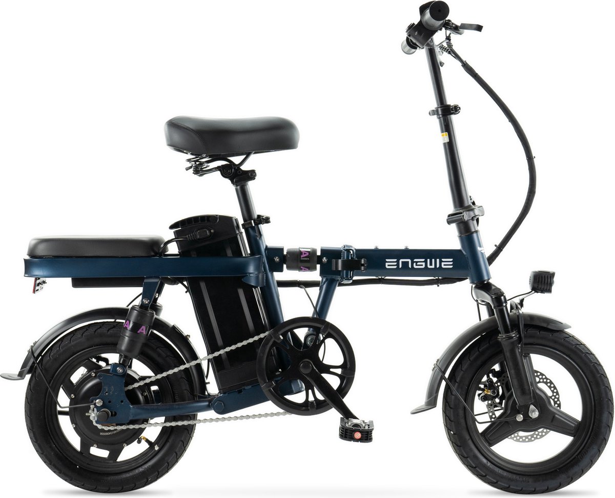 ENGWE T14 - Vouwfiets - Blauw - 250W - Elektrische Vouwfiets Fiets (elektrisch) kopen online