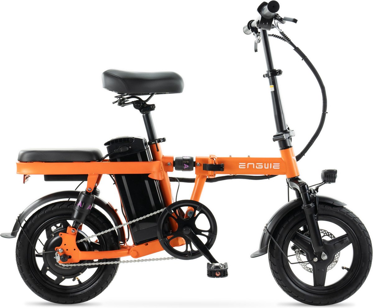 ENGWE T14 - Vouwfiets - Oranje - 250W - Elektrische Vouwfiets Fiets (elektrisch) kopen online