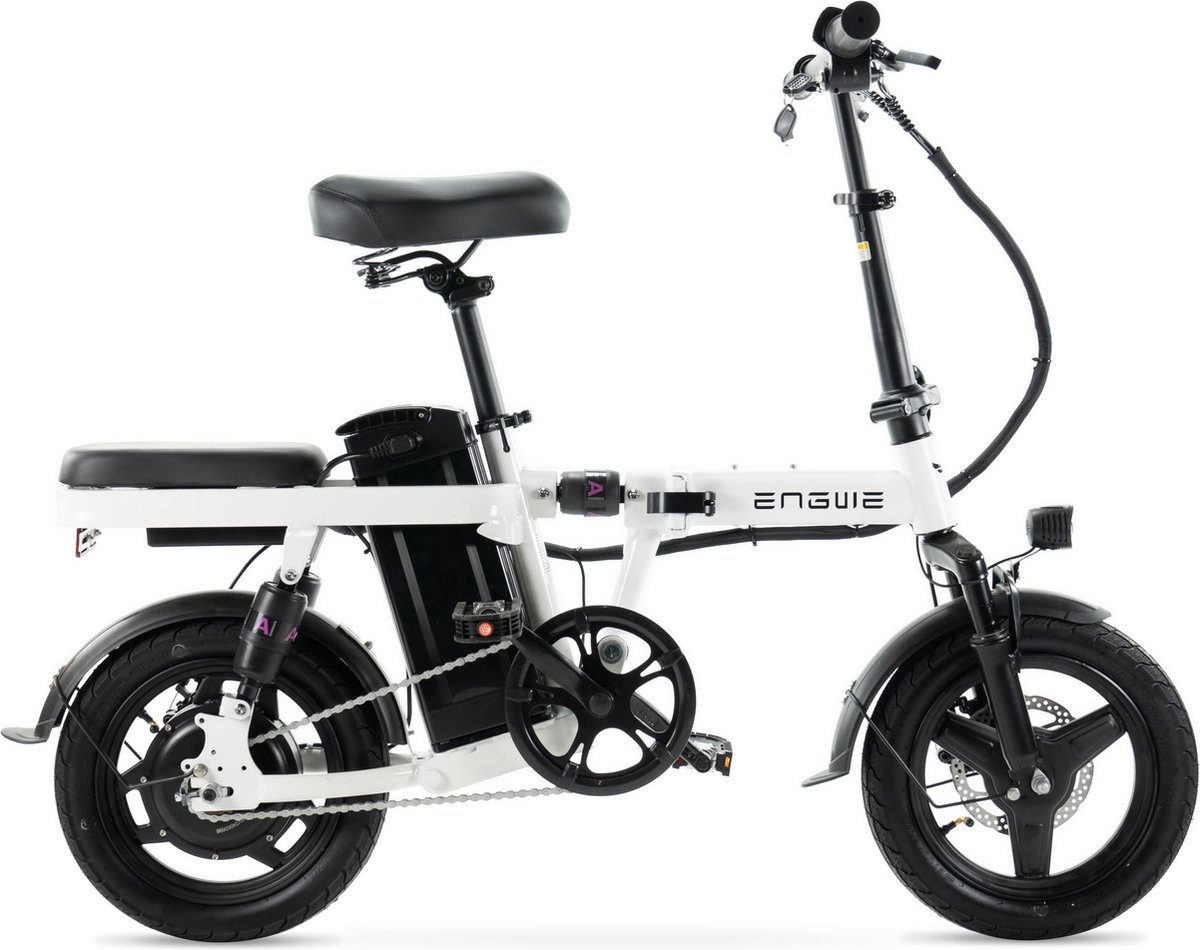 ENGWE T14 - Vouwfiets - Wit - 250W - Elektrische Vouwfiets Fiets (elektrisch) kopen online