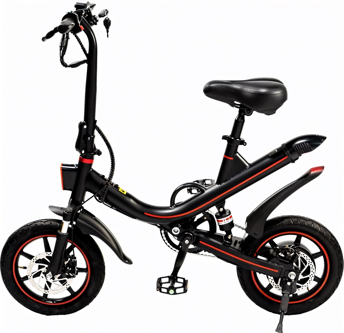ninryde v1 pro 3 0 e bike elektrische vouwfiets 250w 10ah max 25km h zwart