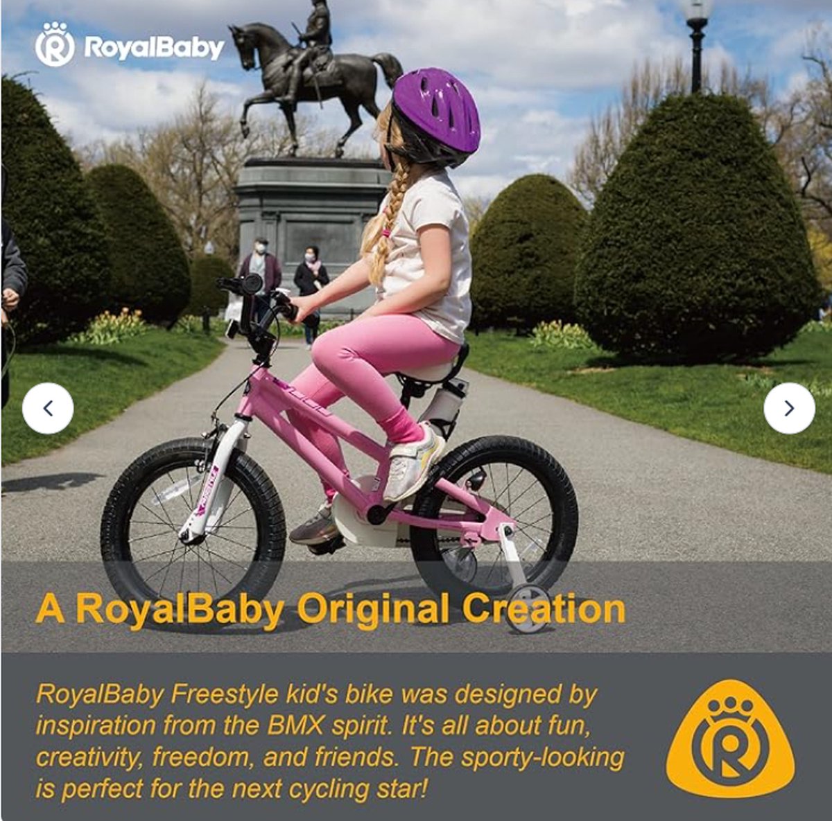 roze kinderfiets 12 1nch sportfiets voor meisjes vanaf 3 jaar waterfles fleshouder handrem met zijwieltjes
