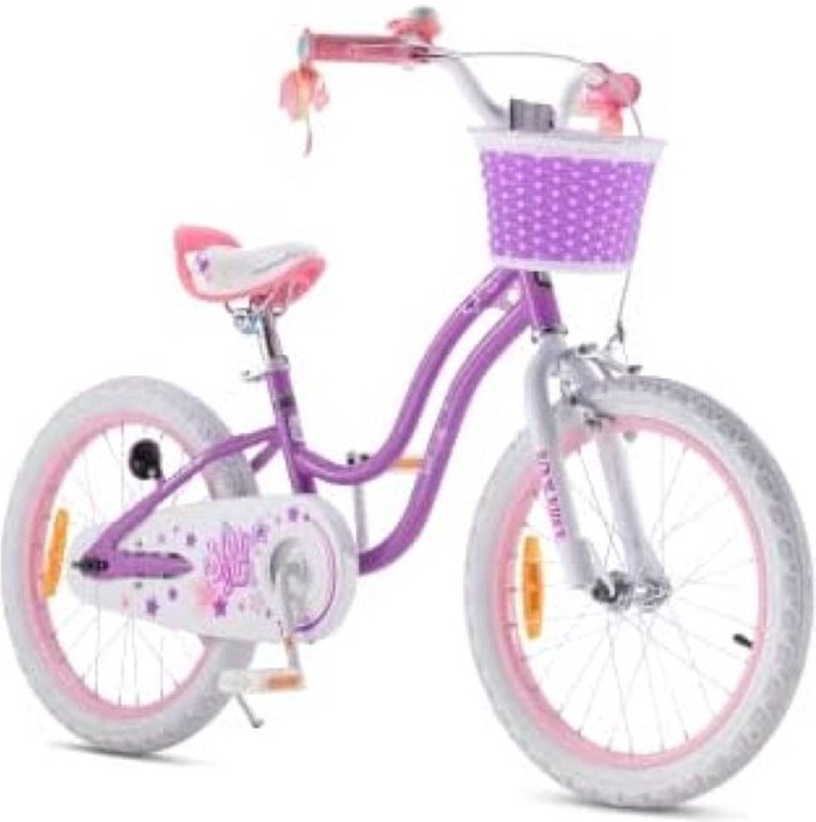 Stargirl Kinderfiets voor Meisjes, Fiets 16 inch vanaf jaar, Lila Fiets kopen online